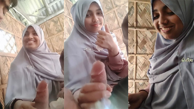 Tamil Teacher Affair Hijabi Babe & Sucking