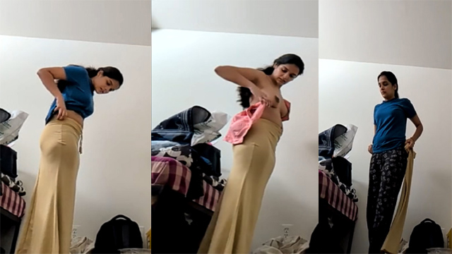 Indian Mallu Sister – Dress Change Video Free Watch