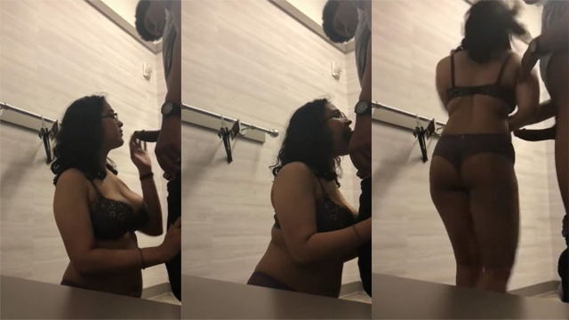 Nerdy Mallu Girl Giving Blowjob – Standing Fucking Viral Porn