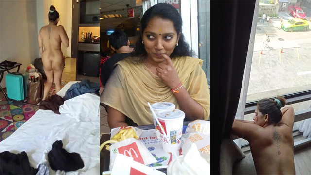Mallu Cheating Wife Sonali Fucked – Balcony Front of Window Video