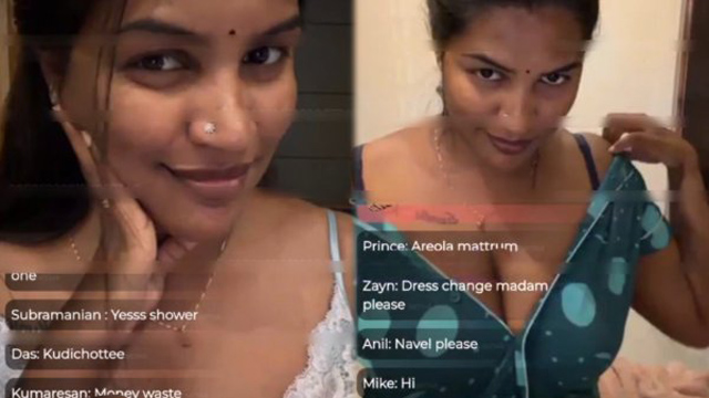Mallu Makeup Artist Reshma Bra Removed Live