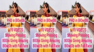 Indian GF PHD In Blowjob Boobs – Giving Amazing Viral Porn