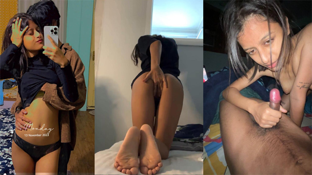 Slim Bengali Girl Showing Fingering & Sucking Dick Taking Cum