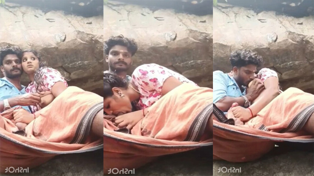 Beautiful Couple Blowjob In Hidden Place Record