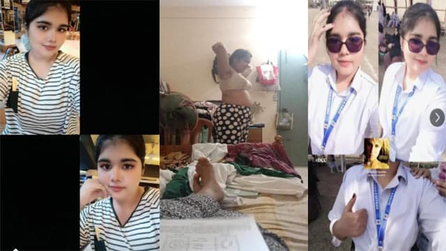 College Babe GF – Showing Boobs Pussy Hard Short MMS
