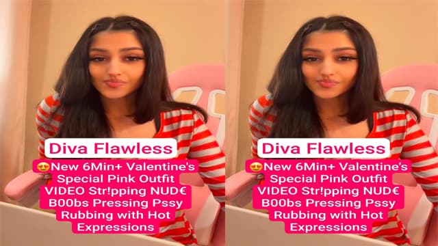 Diva Flawless Valentine’s Special – New 6Min+ 0nlyFans Teasing Video