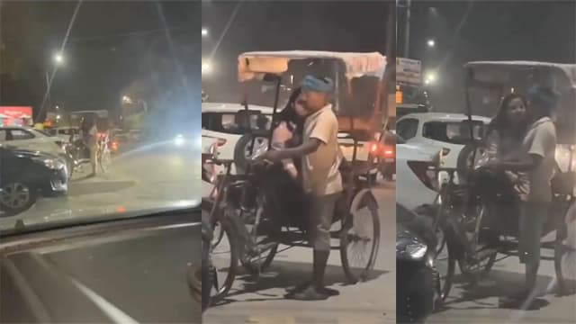 Rickshaw Puller Penis – Girl Grabbed On Road Exposed