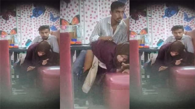 Hijabi Gf Fucking With Lover In Restaurant Video HD