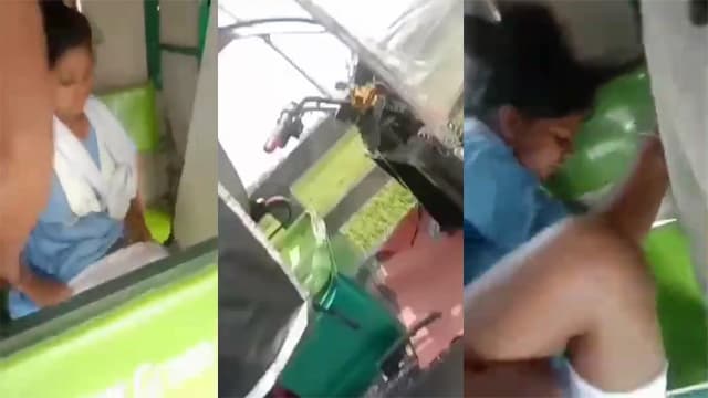 Desi Rickshaw Boy Fucked His College Girlfriend