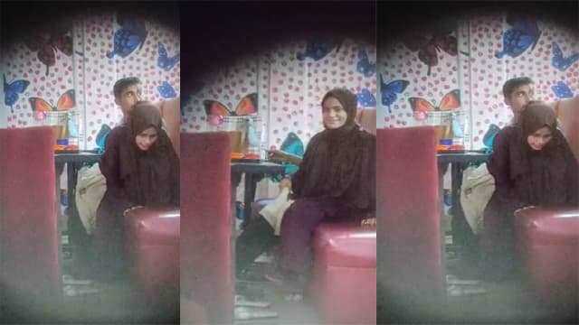 Hijabi Girl Fucking With Boyfriend And Restaurant Captured Secretly