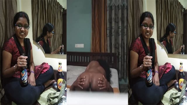 Tamil Drunk Girl Self Recorded and Fucked by Lover