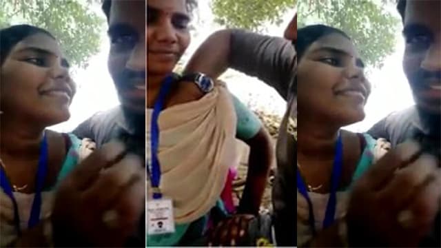 Hot Tamil Girl Sucking Boyfriend Cock Outdoor Leak