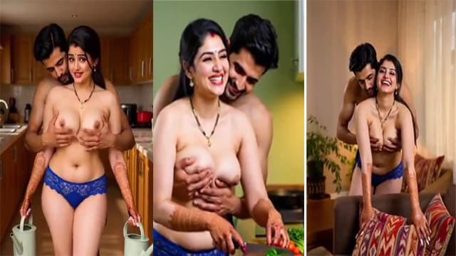 Bhabhi Boobs Presses His Nude Kinky Devar – AI Porn Videos