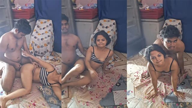 Newly Married Desi Couple Second Night Hardcore Fucking Videos HD