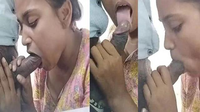 Village Girl Sucking Uncle Cock Outdoor Hard