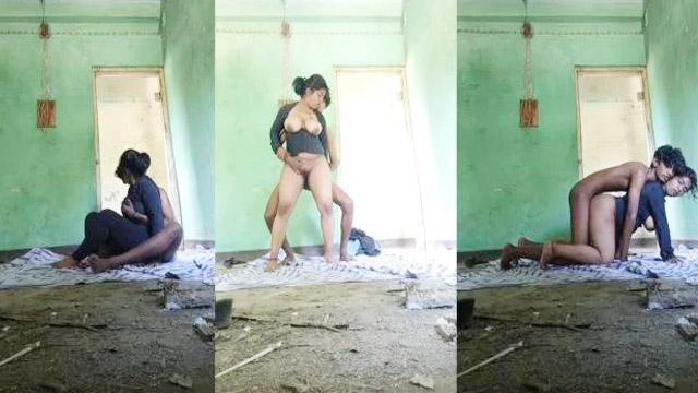 Outdoor Building Doggy Style Busty Girl Engineer Fuck