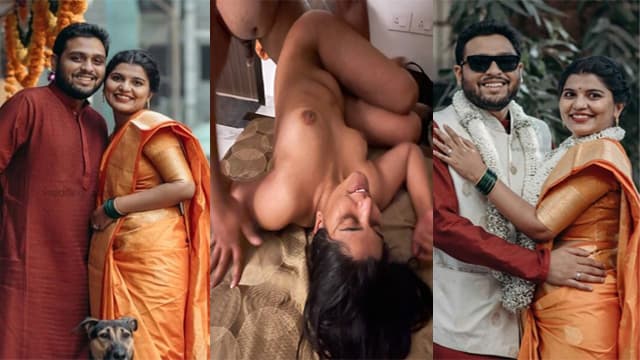 Cuckold Indian Wife Fingering Enjoying Pussy Licking By Husband Friend