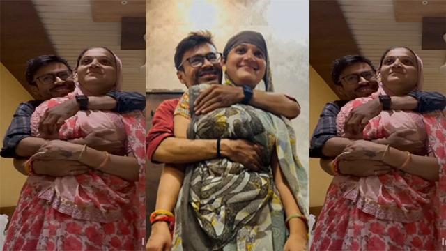 Rajasthani Old Mummy Affair Having Fun With Young Lover